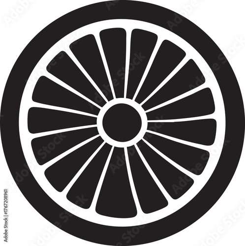  High-Performance Jet Engine — Technical Close-Up
