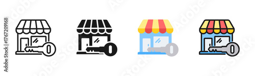 Market Entry Strategy Icon Pack In Multiple Styles