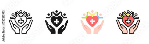 Health Icon Pack In Multiple Styles