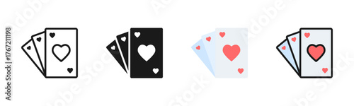 Card Icon Pack In Multiple Styles