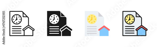 Homework Icon Pack In Multiple Styles