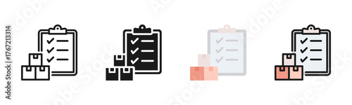 Inventory Icon Pack In Multiple Styles