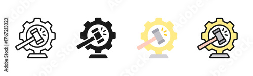 Regulations Icon Pack In Multiple Styles