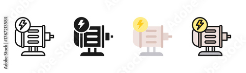 Motors Icon Pack In Multiple Styles