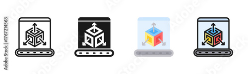 Surface Icon Pack In Multiple Styles