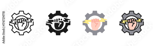 Electrical Engineering Icon Pack In Multiple Styles