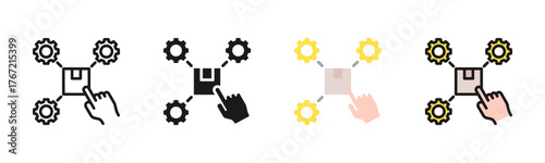 Control System Icon Pack In Multiple Styles