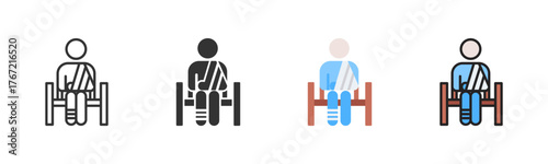 Patient Icon Pack In Multiple Styles