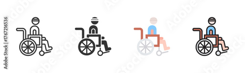 Patient Icon Pack In Multiple Styles