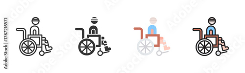 Patient Icon Pack In Multiple Styles