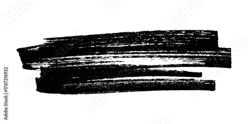 Brush paint stroke texture swatch Hand painted background Ink scribble dab clipart Paint smudge for tags and stamps design