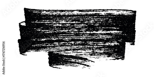 Brush paint stroke texture swatch Hand painted background Ink scribble dab clipart Paint smudge for tags and stamps design