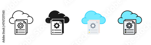 Service Catalog Icon Pack In Multiple Styles