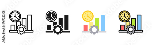 Efficiency Icon Pack In Multiple Styles