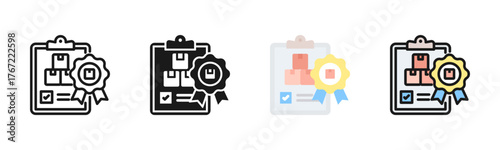 Standardization Icon Pack In Multiple Styles