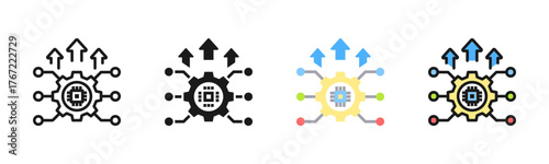 Emerging Icon Pack In Multiple Styles