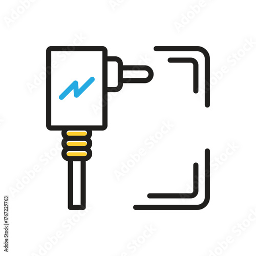 Multi color icon for adapter