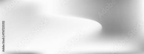 Minimalist silver mirror gradient wallpaper. Aesthetic chrome foil texture for elegant phone and desktop backgrounds. Vector illustration.