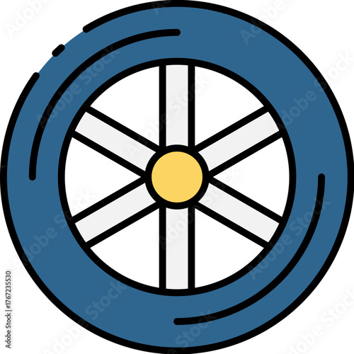 City Transport Rental Icon Set – Urban Mobility and Vehicle Sharing Flat Vector Illustration
