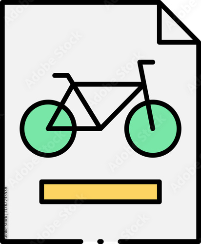 City Transport Rental Icon Set – Urban Mobility and Vehicle Sharing Flat Vector Illustration