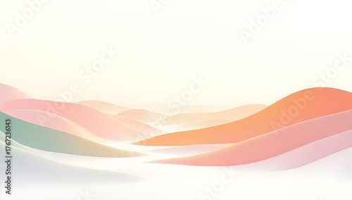 abstract colorful wave background