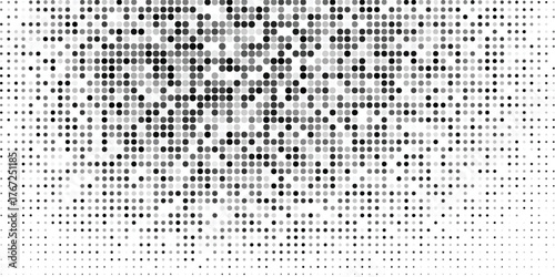 Polka dot background. Abstract wallpaper. Black and white seamless pattern. Dotted cute pattern. artistic doodle sketch tiny dots seamless surface design. modern