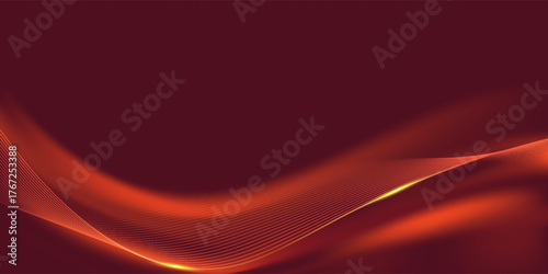 The abstract background uses pastel red and gold colors, giving a moving and fresh impression, suitable for use as a background for works that require brightness.