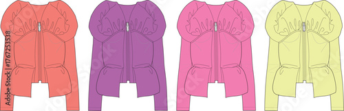 Fashionable Hooded Blouse Design Variances A Stylish Collection