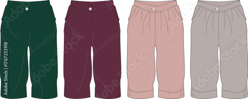 Fashionable Pants A Colorful Collection of Stylish Trousers for Trendy Outfits and Everyday Wear