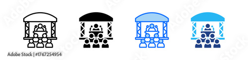 Networking Icon Set Multiple Style Collection