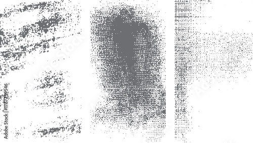 Abstract grunge frames and banners vector set for creative vintage backgrounds. Distressed grunge texture rectangles and banner shapes for graphic design. 