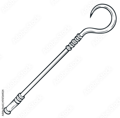 Ancient Egyptian Crook and Flail Symbol of Royal Power and Authority