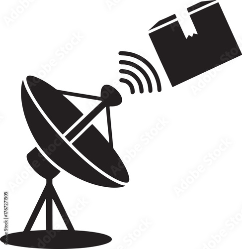 Parcel Transmission Satellite Communication Network Connectivity Data Transfer