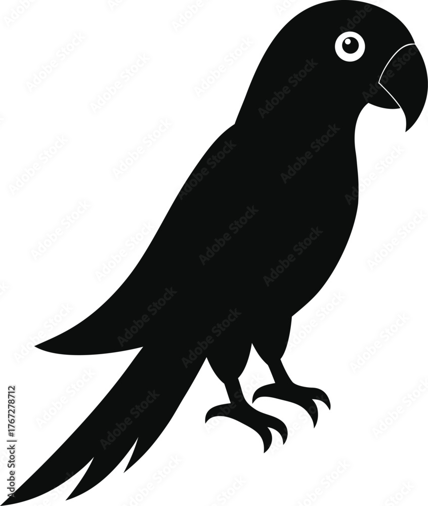 Obraz premium bird silhouette vector