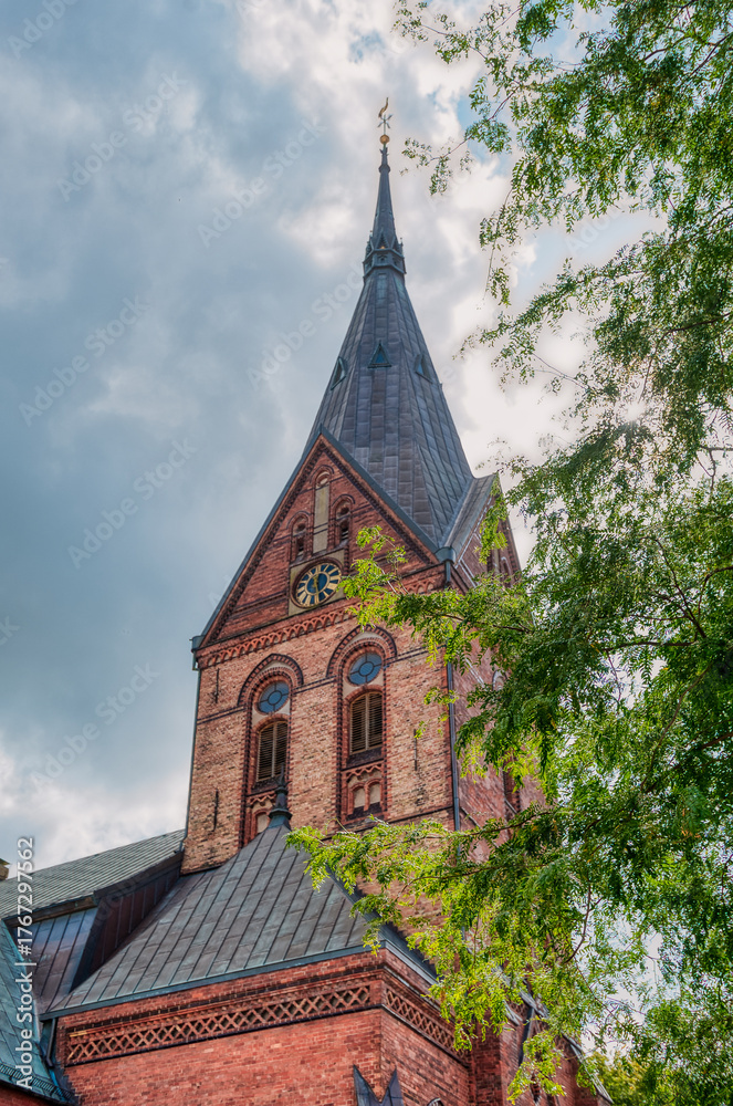 Fototapeta premium Jurgensby is a district of Flensburg, Schleswig-Holstein, Germany.