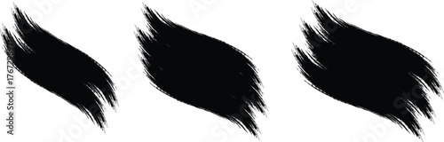 Photography Brush lines set