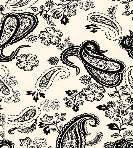paisley textile pattern design, texture,pasley textile pattern design, Magical Traditional Paisley Seamless Pattern, paisley, vector,all over pattern,