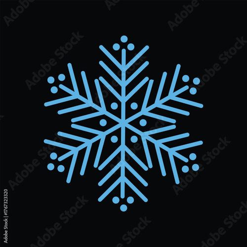 awesome snowflake icon