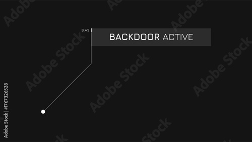 Hud Callout Window Frame For Data Display Overlay