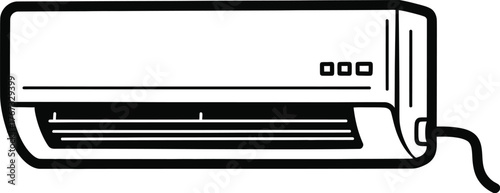 air conditioner vector illustration