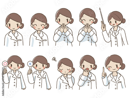 管理栄養士上半身セット１