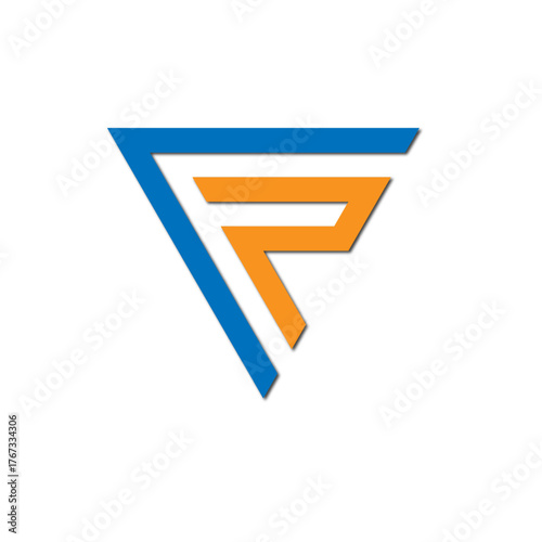 creative modern color full logo design