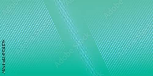 A minimalist abstract background featuring a gradient of teal and turquoise with a delicate, repeating geometric pattern and diagonal lines.