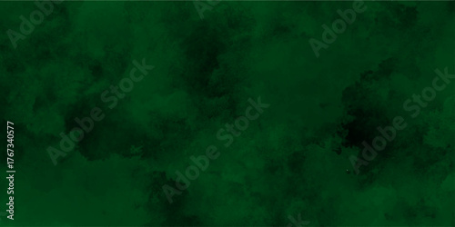 Green steam on a black background. Green Fog Blaster. Green smoke texture on black background. Grunge colorful distressed texture background wallpaper .

