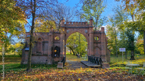 Kryłów and surrounding area. Autumn.