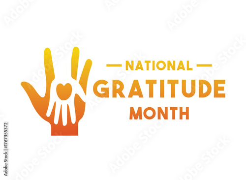 National Gratitude Month. November.