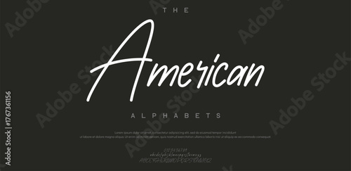 calligraphy alphabet small lettering a to z font family