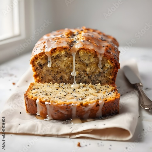 Lemon Poppy Seed Loaf Cake