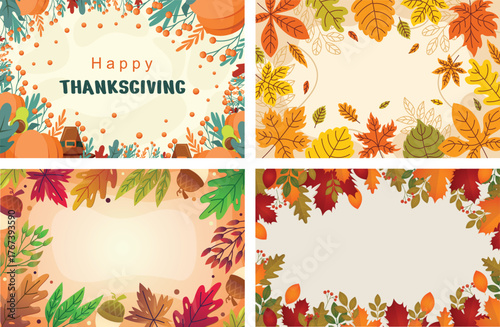 Thanksgiving Background Collection