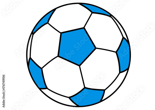 サッカー, サッカーボール, フットボール, ボール, スポーツ, サッカー部, フットサル, 球技, 球技大会, 運動, 部活, 挿絵, ワンポイント, 白黒, 球蹴り, 体育, 球, クラブ, リフティング, ドリブル, 蹴球, 競技, ワールドカップ, イラスト, 球体, 備品, 円形